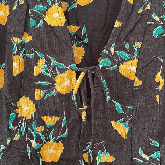 Free People Floral mini/tunic - Picture 4 of 7